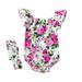 Romper Girl Baby 3-6 Months Girl Clothes Ruffle Floral Clothes Girls Romper Headbands Baby Girls Romper&Jumpsuit Dance Rompers for Girls