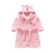 Night Pajamas Toddler Warm Winter Pajamas Toddler Flannel Kids Baby Girls Hooded Toddler Cartoon Night-Robe Boys Pajamas Warm Bathrobes Sleepwear Girls Coat&jacket Boy Pool Towel Robe