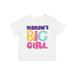 Inktastic Mamaw s Big Girl Girls Toddler T-Shirt