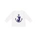 Inktastic Monogram J Nautical Anchor Boys or Girls Long Sleeve Toddler T-Shirt