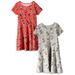 Disney Mickey Mouse Minnie Mouse Toddler Girls 2 Pack Dresses Infant to Little Kid