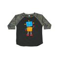 Inktastic Cute Robot Colorful Robot Funny Robot Robotics Boys or Girls Toddler T-Shirt