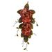 Nearly Natural 35 Autumn Hydrangea and Berry Artificial Fall Tear Drop