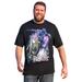 Men's Big & Tall Marvel® Comic Graphic Tee by Marvel in Black Panther Wakanda Forever (Size 5XL)