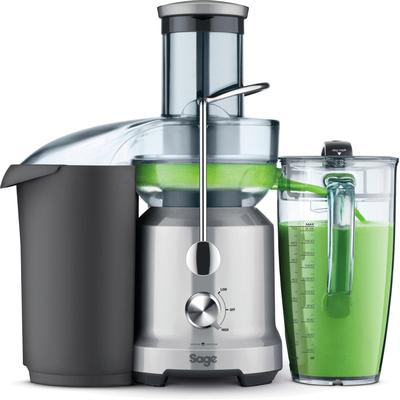 SAGE Entsafter "the Nutri Juicer Cold, SJE430SIL2", silber (silberfarben), B:20,4cm H:37,1cm T:42cm, Entsafter Image