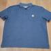 Carhartt Shirts | Men's Carhartt Original Fit Short Sleeve Polo Shirt Chambray Denim Blue Color Xl | Color: Blue | Size: Xl