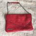 Nine West Bags | Nine West Faux Leather Clutch | Color: Red | Size: Os