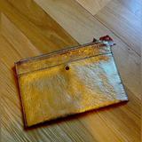 J. Crew Bags | J.Crew Gold Metallic Clutch | Color: Gold | Size: Os