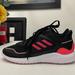 Adidas Shoes | Adidas Climawarm Bounce Running Sneakers Mens-Boys Size 7 | Color: Black/Red | Size: 7