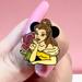Disney Other | Disney Beauty And The Beast Belle Rose Pin | Color: Yellow | Size: Os