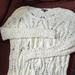 American Eagle Outfitters Sweaters | American Eagle Outfitters White/Cream Colored Sweater | Color: Cream/White | Size: M