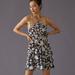 Anthropologie Dresses | Nwt Anthropologie Black White Sheer Strappy Mini Dress Sundress Medium M | Color: Black/White | Size: M