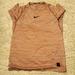 Nike Shirts | Nike Pro Dri Fit Wirkout Shirt ~Size Large~ Burgundy | Color: Purple/Red | Size: L