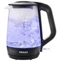 Electric Kettle Glass Kettle 1.7L Cordless Clear Kettle 2200W Removable Filter, Boil Dry Protection & Auto Shut Off, Light Up, Fast and Quiet Boiling Kettle