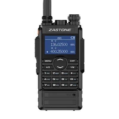 Zastone-Talkie Walperforé M7 radio portable VHF UHF radio FM bidirectionnelle batterie 2600mAh