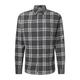 Mavi Herren Long Sleeve Shirt Hemd, Black Check, XL