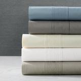 Channel Stitch Sateen Sheet Set - Ivory, King - Frontgate Resort Collection™