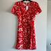 J. Crew Dresses | Jcrew Wrap Dress | Color: Red/White | Size: 2