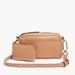 Madewell Bags | Madewell Leather Carabiner Mini Crossbody Bag & Mini Pouch Set | Color: Tan | Size: Os
