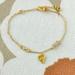 Kate Spade Jewelry | Kate Spade | You Love Me | Gold Heart Charm Bracelet | Color: Gold | Size: Os