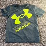 Under Armour Shirts & Tops | Boys Ua Under Armour Shirt Size 6 | Color: Gray | Size: 6b