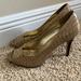 Nine West Shoes | Nine West Beige Heels 10m | Color: Brown/Tan | Size: 10