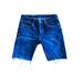 Levi's Shorts | Levi’s 511, Slim Fit Flex Dark Wash Denim Blue Pants Cut Into Jorts | Color: Blue | Size: 33