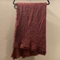 Free People Accessories | Free People Large Burgundy Scarf | Color: Red | Size: Os