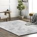 nuLOOM Loni Solid Machine Washable Shag Area Rug 8 x 10 Light Gray