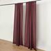 BalsaCircle 2 Panels Burgundy 8 feet Polyester Drapery Backdrop Curtains Rod Pockets Party Events Decorations Supplies