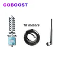 GOBOOST-Amplificateur de signal cellulaire mobile antenne fouet kit de câble répéteur GSM 900