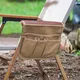 Sac de rangement pour accoudoir de chaise de camping sac en toile pliante pochette latérale sac