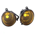 Paire de phares antibrouillard pour Bmw E46 et E39 paire de lentilles jaunes de remplacement 01-06