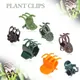 Clips d'orchidées pour plantes de jardin pinces 5-6 artisanat support de tiges attache grimpante
