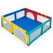 Costway Large Infant Baby Playpen Safety Play Center Yard with 50 Ocean Balls-Color