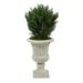 Nearly Natural 39 Cedar Artificial Tree in Sand Finished Urn (Indoor/Outdoor)