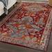 Luxe Weavers Moroccan Floral Red 8x10 Area Rug Stain-Resistant Carpet