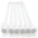 6 Pack Tension Rods Adjustable Spring Cupboard Rod Curtain Rods White