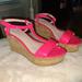 Kate Spade Shoes | Kate Spade Wedges | Color: Pink | Size: 7