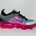 Nike Shoes | Nike Air Vapormax 2019 Gs Photo Blue Pink Blast Aj2616-008 Youth 4.5y Women’s 6 | Color: Gray/Pink | Size: 6