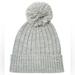 Michael Kors Accessories | Michael Kors Beanie With Pom - Light Gray Brand New Still In Packaging | Color: Gray | Size: Os