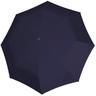 "Taschenregenschirm DOPPLER ""Smart fold uni, navy"" blau (navy) Regenschirme Taschenschirme"