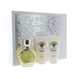 Versace Eros Pour Femme Gift Set 3 PCS(1.7oz EDT + 1.7oz B/L + 1.7oz S/G ) Standard Eau De Parfum for Women