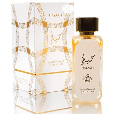 Hayaati Gold Elixir From Lattafa For Women 3.4 oz Eau De Parfum for Women