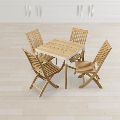 5 pc Bloom Barbuda Teak Set