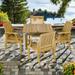 Grade A Teak Patio Dining Set