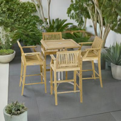 Sustainable Teak Outdoor Bar Furniture Set