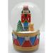 Northlight Seasonal 6" Christmas Nutcracker w/ Teddy Bear Musical Water Globe Resin | 6 H x 5.25 W x 5.25 D in | Wayfair NORTHLIGHT PM94080