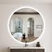 Orren Ellis Bathroom Mirror Wall Mounted Vanity Mirror Dimmable Led Makeup Mirror w/ High Lumen Anti-fog Bathroom Vanity Mirror | Wayfair