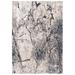 Gray 120 x 96 x 0.79 in Area Rug - Ivy Bronx Dietram 106 Area Rug In Ivory/Light Grey Polyester/Polypropylene | 120 H x 96 W x 0.79 D in | Wayfair